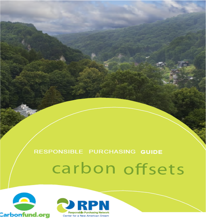 The Responsible Purchasing Guide for Carbon Offsets